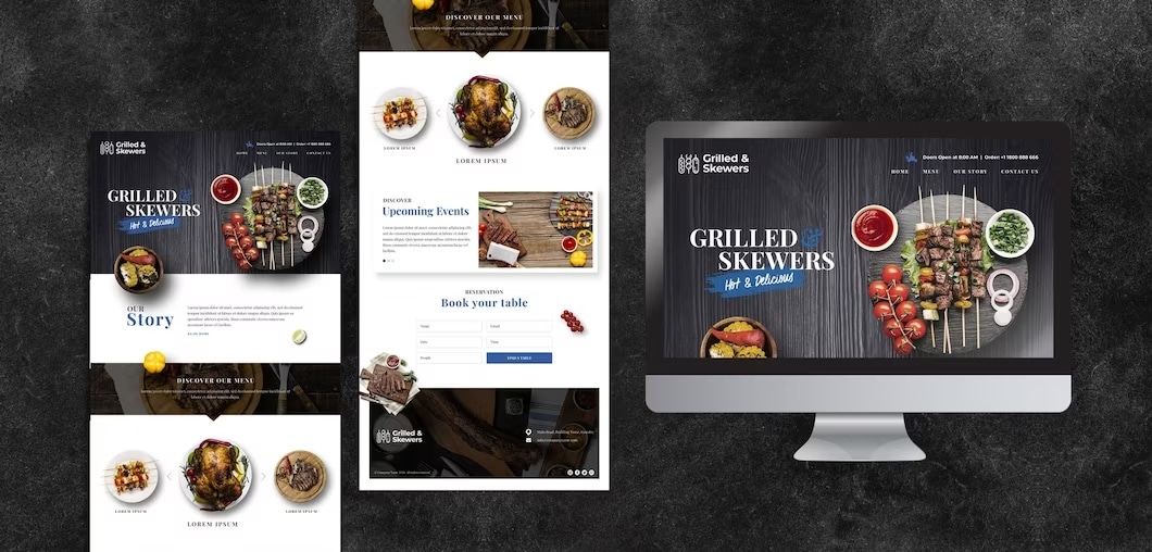 Website Design For Restaurants