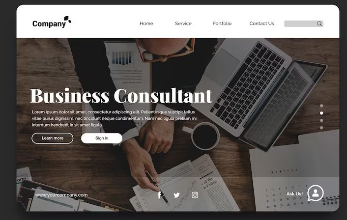 Website Design For Consulting