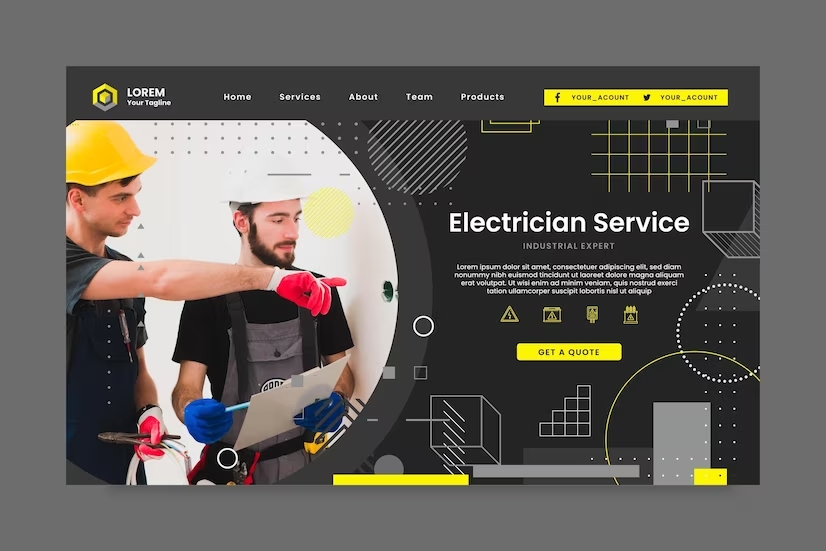 Website Design For Electricians