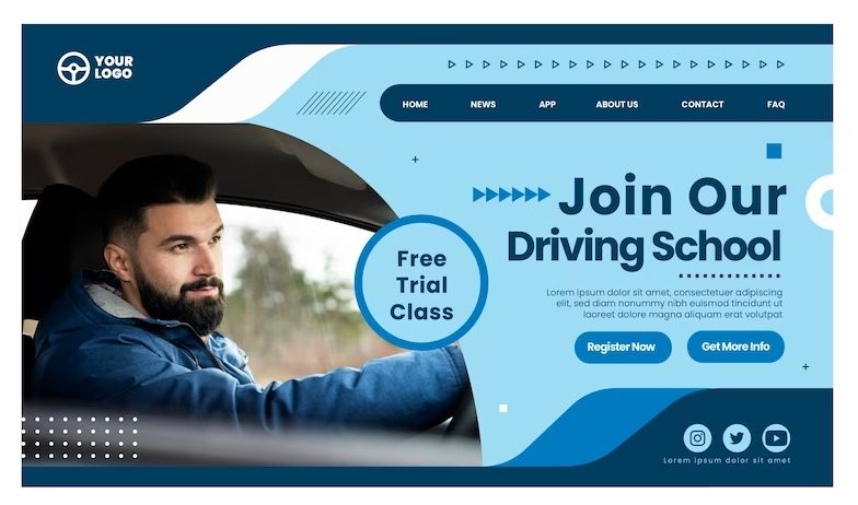 Website Design For Driving School