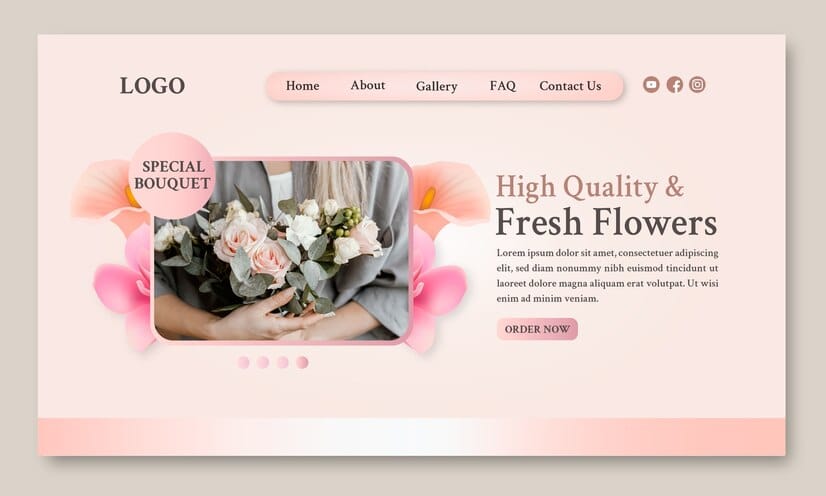 Website Design For Florists