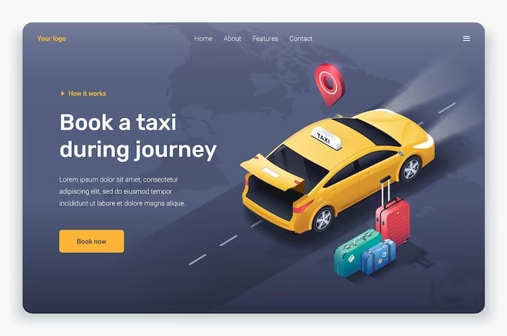 Website Design For Taxi
