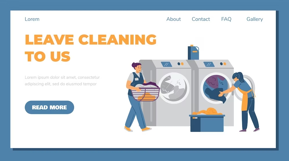 Website Design For Dry Cleaners